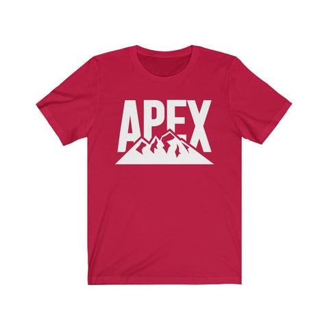 Apex Brand White Logo Short Sleeve Tee